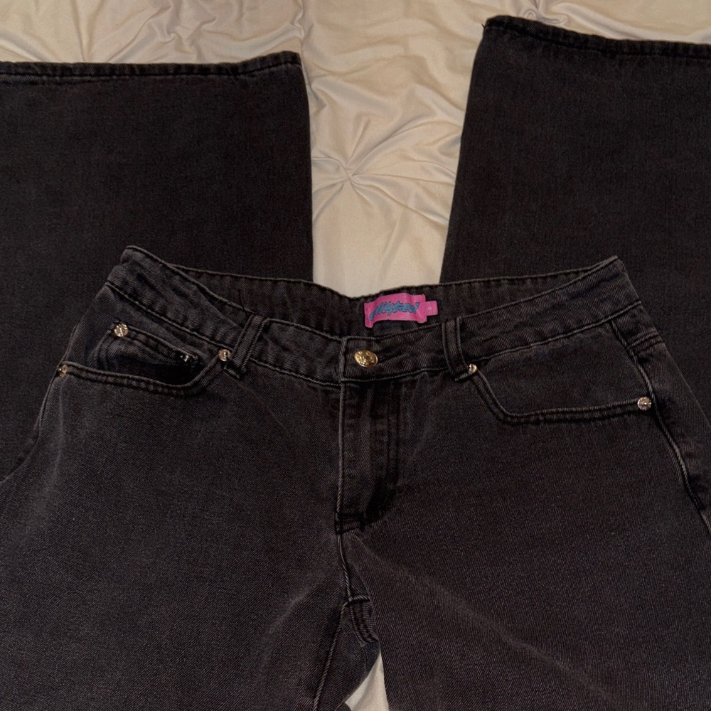 Edikted low rise jeans size small